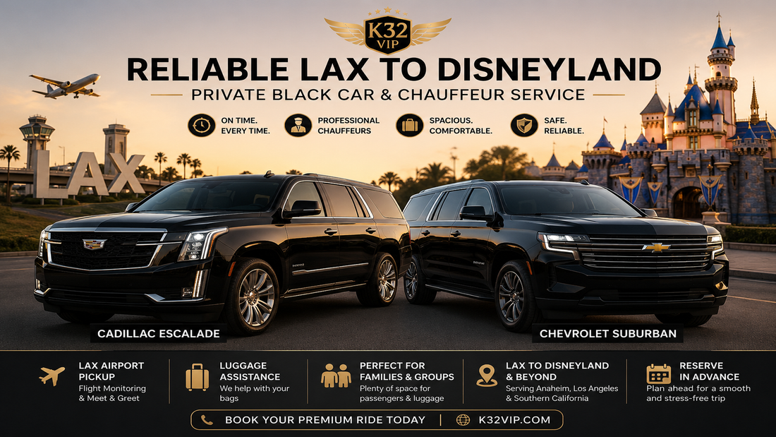 LAX to Disneyland-Chauffeur Service